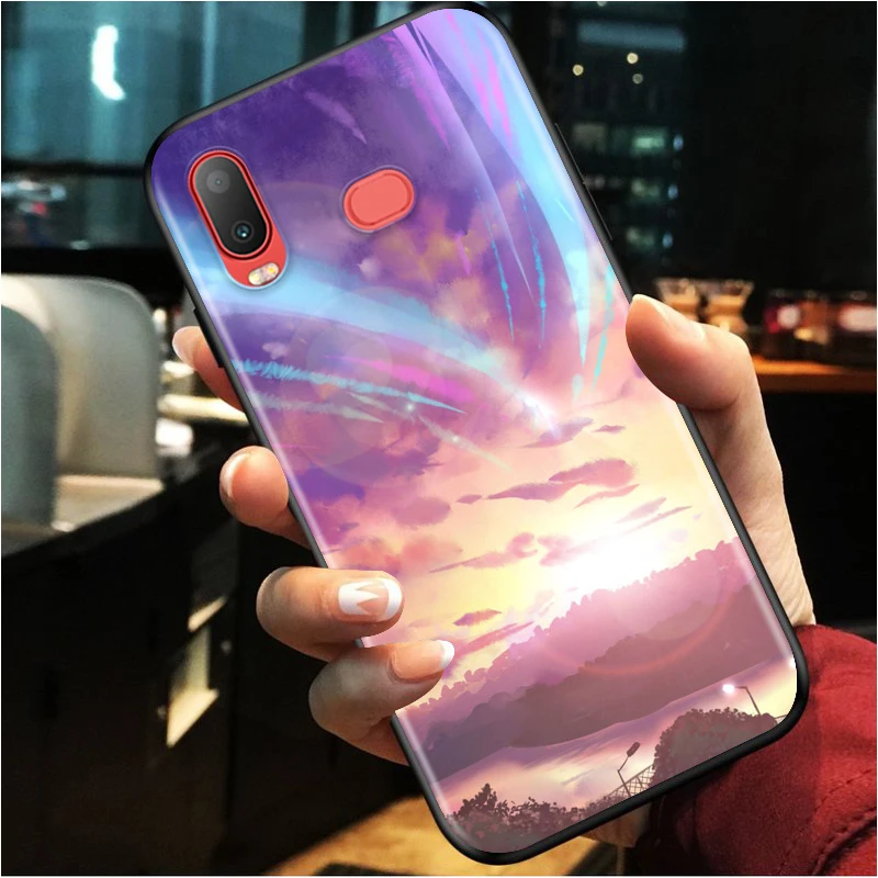

Your Name Love You for Samsung Galaxy A9S A8S A6S A9 A8 A7 A750 A6 A5 A3 Plus Star 2018 2017 2016 Black Phone Case