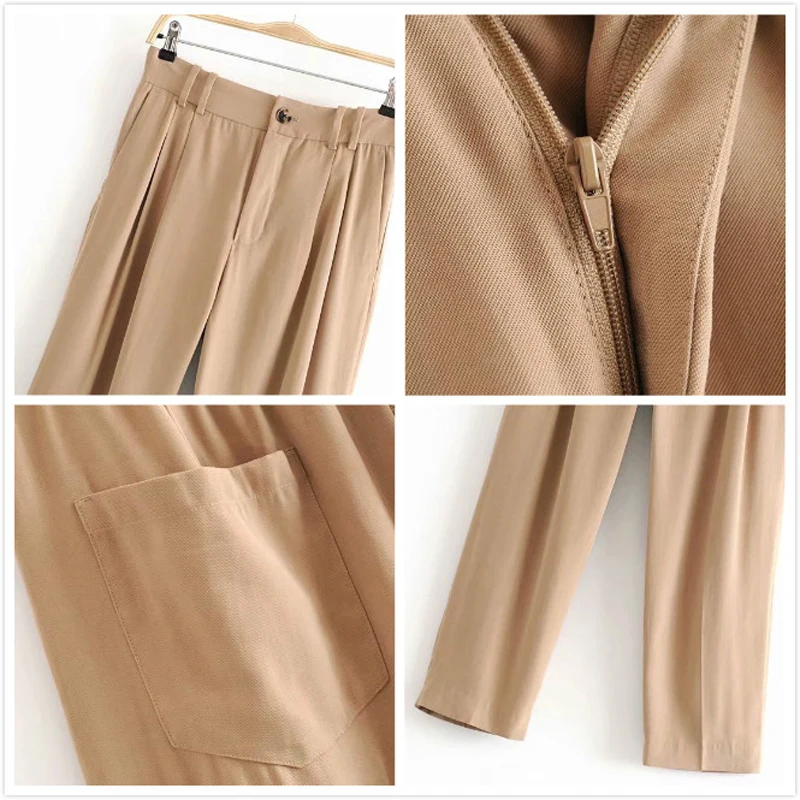 Женский офисный костюм из 2 х предметов однотонный винтажный пиджак на одной