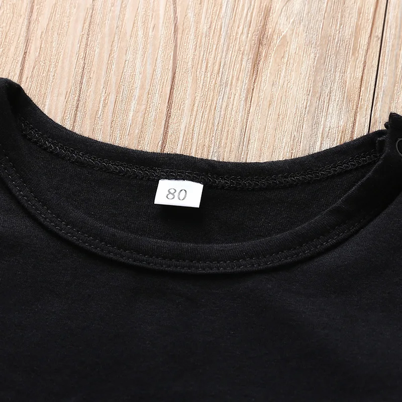 Детская одежда на хеллоуин для младенцев детский черный костюм летучей мыши с