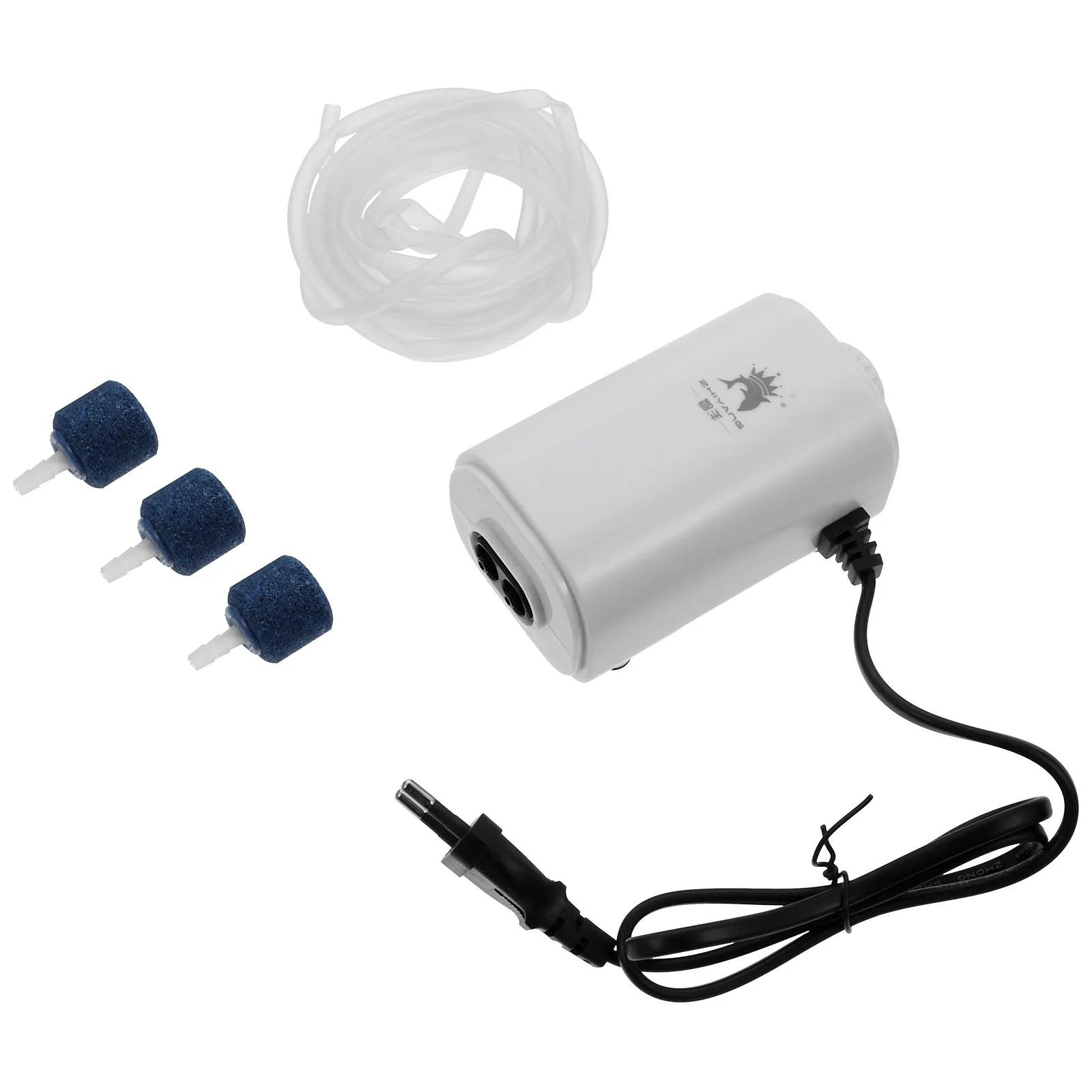 

1 set of Oxygen Aerator Aquarium Pump Silent Fish Tank Oxygenator (Plug)