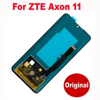 best original lcd display touch panel screen digitizer assembly for zte axon 11 4g axon11 5g a2021 a2021g a2021l phone sensor