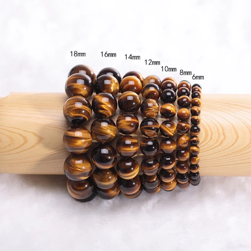 Браслет мужской из натуральных кристаллов 6 18 мм|Плетеные браслеты| |