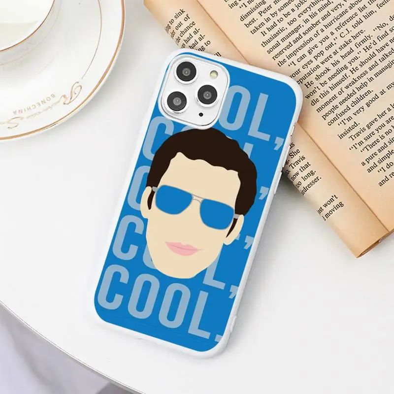 

brooklyn nine-nine Phone Case Candy Color White for iPhone 11 pro XS MAX 8 7 6 6S Plus X 5S SE 2020 XR