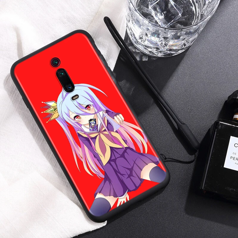 

Anime No Game No Life for Xiaomi Redmi 10X 9 Prime 9C 9A 8 8A 7 6 5 4X 4 K20 Pro K30 Ultra 7A 6A 6 S2 5A Plus GO Phone Case