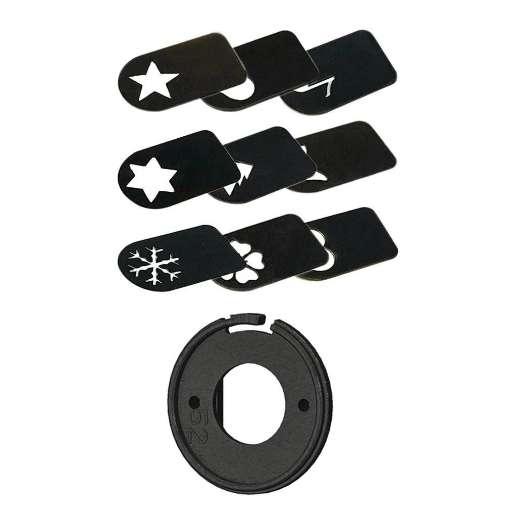 82mm Bokeh Special Effect Kit Spot Card Star Flower Music &amp Camera Lens Cap | Электроника