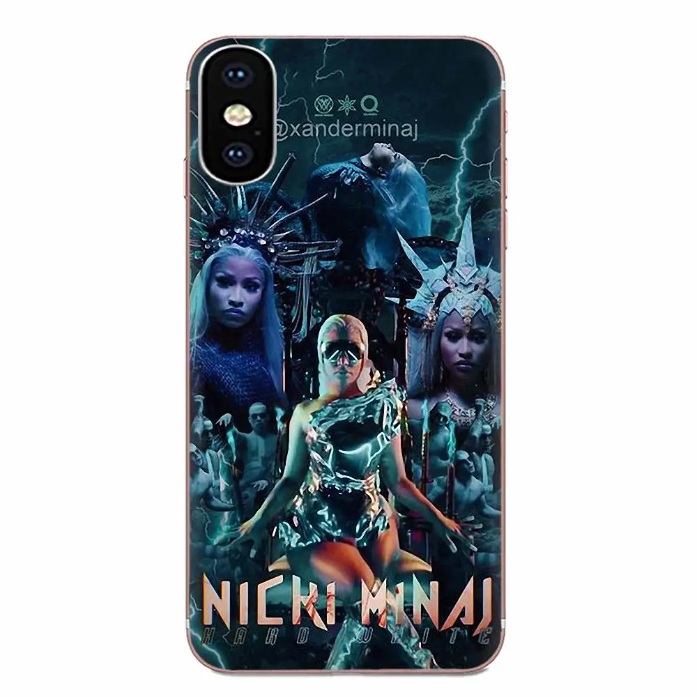 Nicki Minaj Soft Silicone TPU Transparent Custom Design For Apple iPhone 4 4S 5 5C 5S SE 6 6S 7 8 11 Plus Pro X XS Max XR | Мобильные