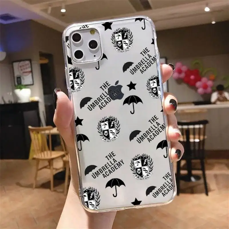 

Umbrella Academy Five Aidan Gallagher Phone Case Transparent soft For iphone 5 5s 5c se 6 6s 7 8 11 12 plus mini x xs xr pro max