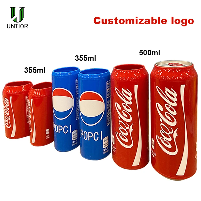 

UNTIOR 350/500ML Silicone Beer Can Covers Sleeve Hide A Beer Hide Your Beverage Thermal Bag Camping Travel Hiking Accessory