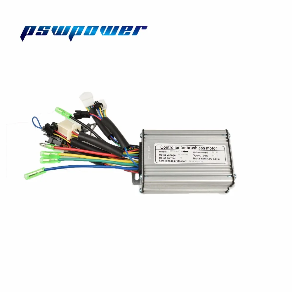 36V/48V 500W Brushless DC Sine Wave sensor Controller ebike Electric Bicycle Hub Motor with right output | Спорт и развлечения