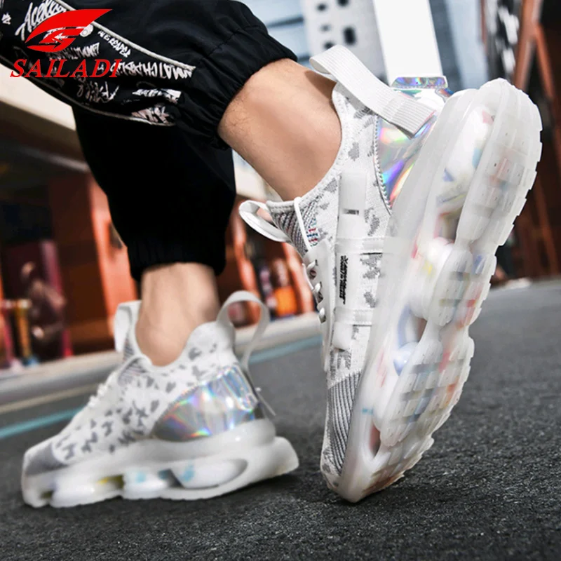 

Кроссовки Sailadi Мужские дышащие, удобная повседневная спортивная обувь с попкорном для фитнеса и прогулок, S18192