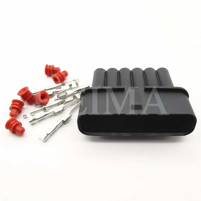 10 комплектов 2 мм 6 штырьков гнездовой штырьковый разъем 7283-1968-30 для автомобиля