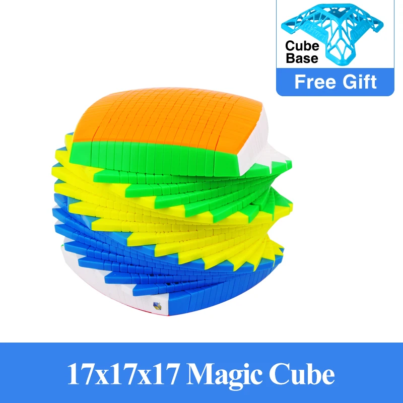 Новинка Yuxin Huanglong 17x17x17 Cube Zhisheng скоростной куб головоломка твист 17x17 Cubo Magico