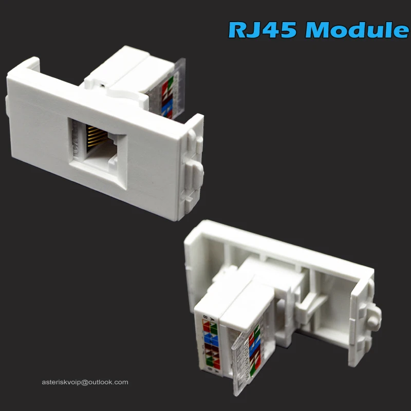Настенная панель с портами 3RCA + RJ45 RJ11 Белая настенная для телефона Cat3 Keystone Ethernet Cat6