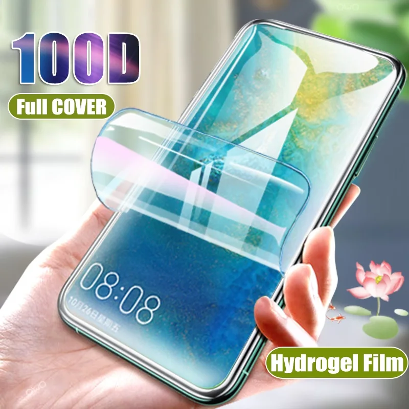 Гидрогелевая пленка 9D с полным покрытием для Huawei honor 7X 7A 7S 7C V9 Play Защитная экрана