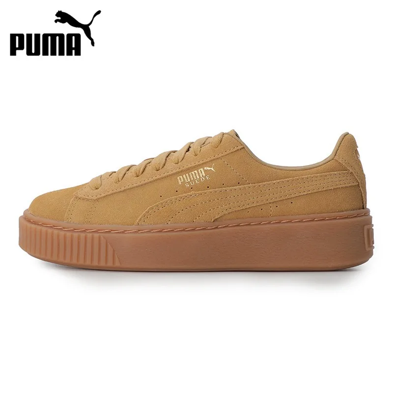 Оригинальный Новое поступление PUMA SUEDE платформа SD для женщин обувь скейтбординга