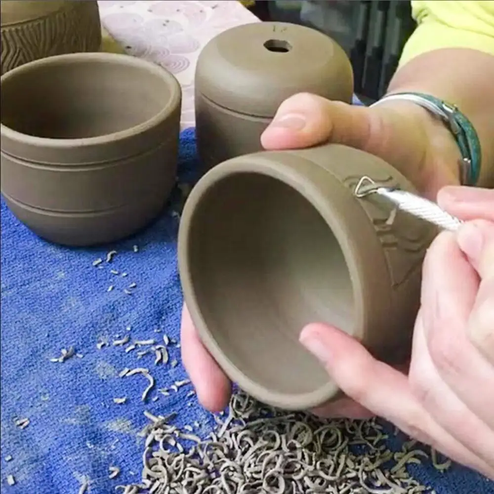 Набор инструментов для работы с гончарной глиной 14 дюймов|Инструменты