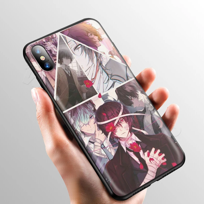 Чехол Webbedepp Bungou Stray Dogs Dazai Osamu для Apple iPhone 11 Pro XS Max XR X 8 7 6 6S Plus 5 5S SE