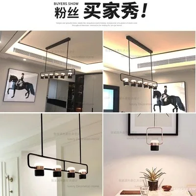 japan hanging ceiling lamps luminaire wood LED pendant lights | Лампы и освещение