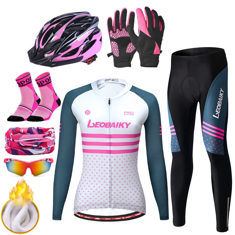 2021 профессиональная команда Зимняя Теплая Флисовая одежда для велоспорта