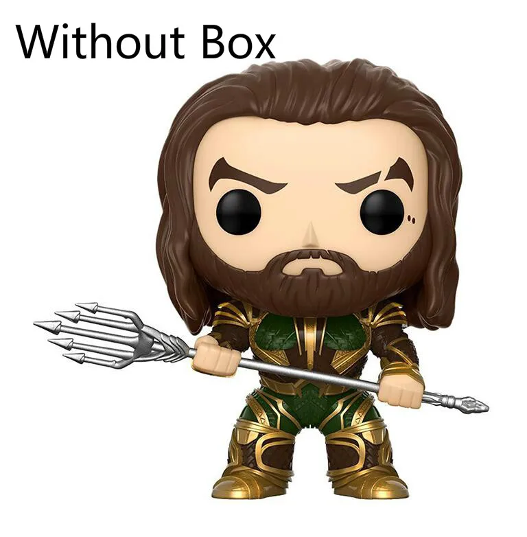 Funko Pop Подарки для женщин куклы Лига мира флэш чудо-женщина Аквамен Брюс Уэйн аниме детская игрушка - Цвет: without box205