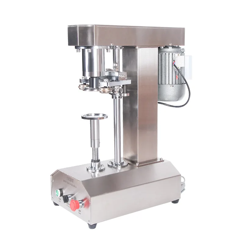 

2020 Can Sealing Machine Automatic Commercial Sealer Milking Tea Beverage Paper Plastic Bottle Canning Capping Packaging Machine