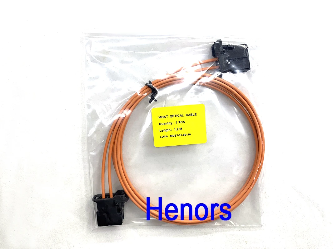 MOST Optical Fiber Cable Connectors Male To Male For Au di BMW mercedes etc. 120CM 400CM New Original