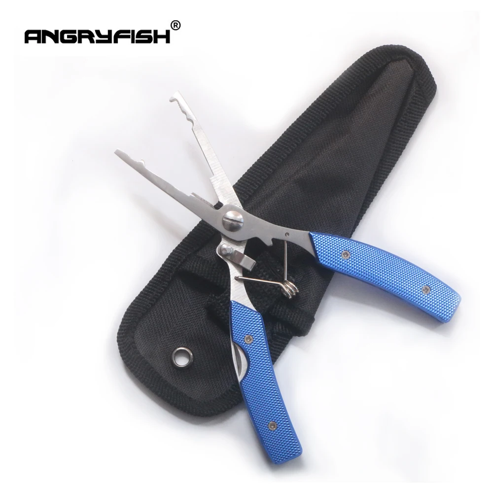ANGRYFISH горячая Распродажа рыболовные инструменты алюминиевые ручные крюки