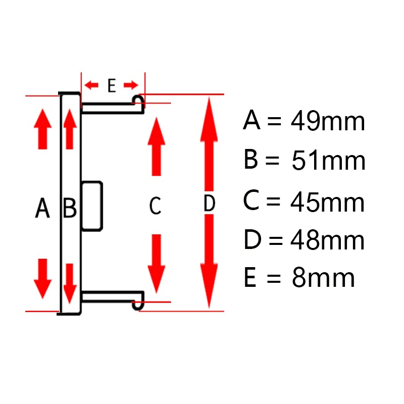 Крышка Ступицы Колеса Автомобиля черный пластик 51 мм 4 шт./лот | Автомобили и