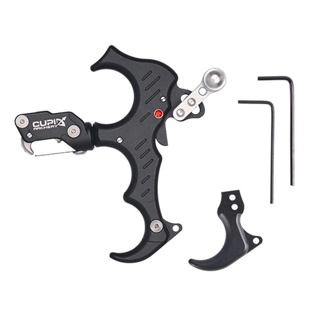 

Archery Release Aids Automatic Hand Grip Thumb Trigger Recurve Aid Compound Bow