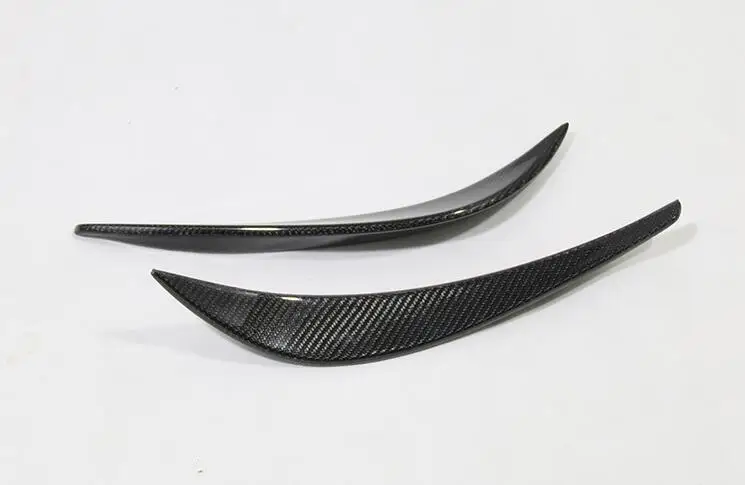 

High Quality Carbon Fiber Bumper Front Lip +Wind Knife+Spoiler Protector Fits For Audi R8 V8 V10 2007-2016