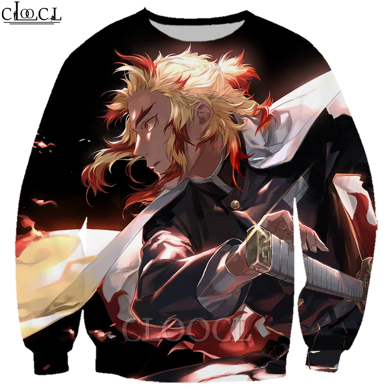 

HX Anime Demon Slayer Kimetsu No Yaiba 3D Print Men Women Autumn Sweatshirts Casual Long Sleeve Harajuku Tops Drop Shipping