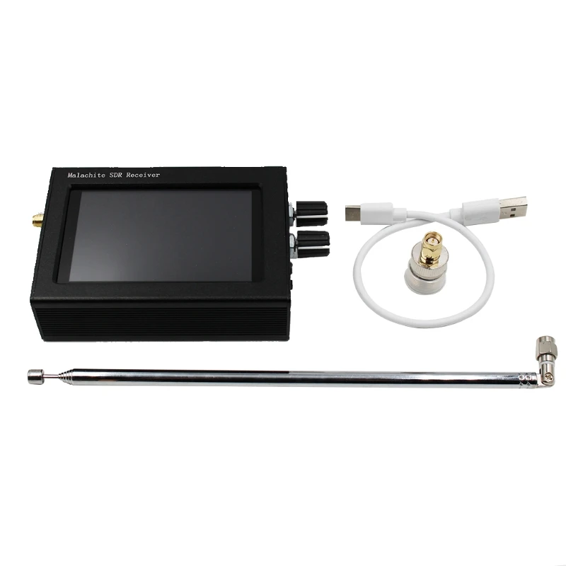 

Обновленный приемник Malachite SD R, 50 кгц-2ггц, радиоприемник DSP SD R, сенсорный экран 3,5 дюйма с антенной с регистрационным кодом