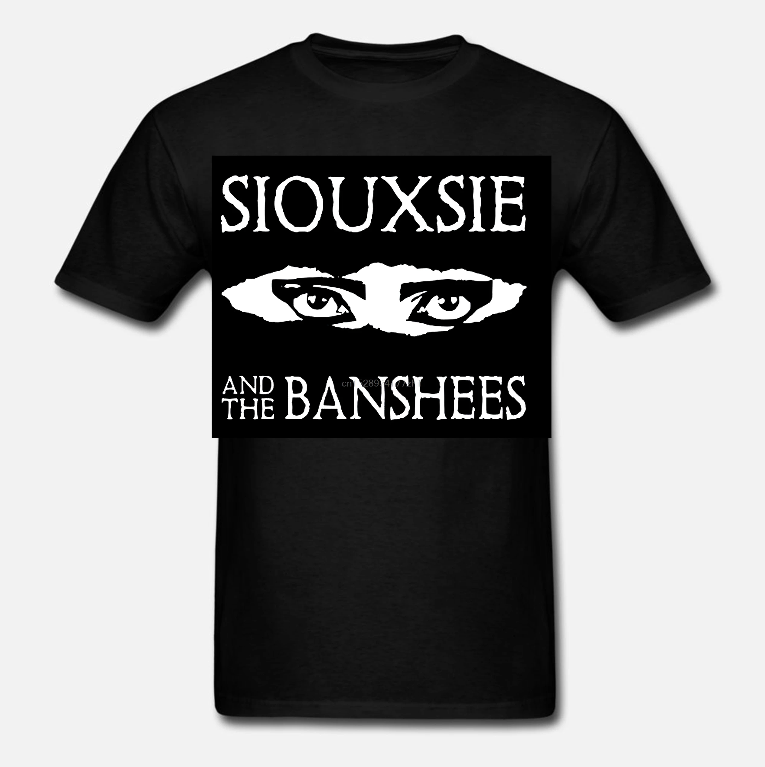 Мужская футболка Siouxsie And The Banshees Eyes в стиле панк-рок с различными 3D принтами