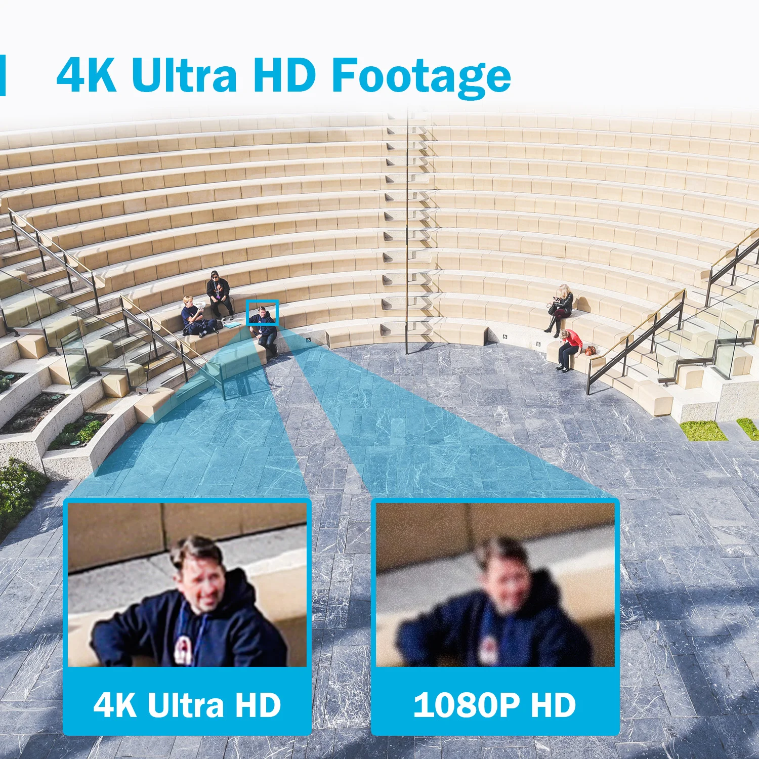 ANNKE 16CH сверхвысокой четкости 4K Ultra HD POE сетевой видеорегистратор безопасности
