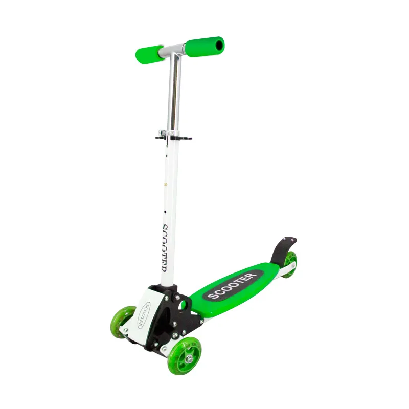 Lightweight Kick Scooter for 2-7 Years Kids Three Levels of Height Adjustment Four Wheels Are Safer Load Bearing 60KG Skateboard | Спорт и