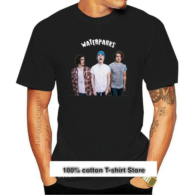 

Camiseta de манга corta para hombre y mujer, camiseta de Band de waterpark para hombre y mujer
