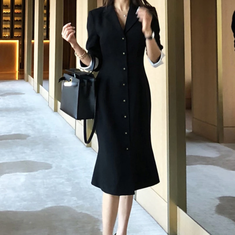 Осеннее Новое поступление женское прямое облегающее платье с коротким рукавом