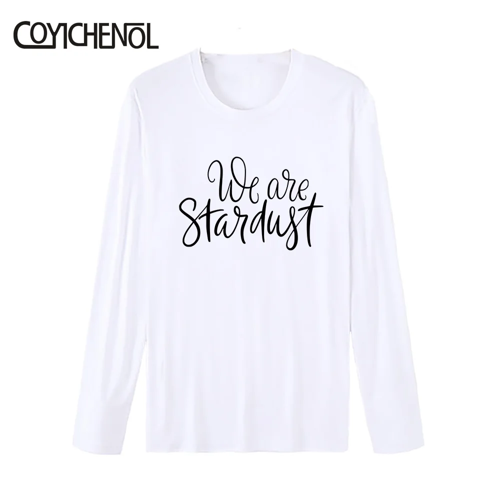 

Funny letter tshirt men tshirt 3XL long sleeves modal top oversized tops O-neck customize couple tshirt homme COYICHENOL