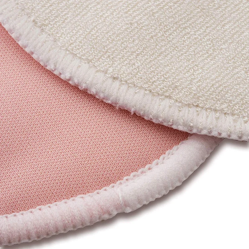 

Organic Bamboo Nursing Pads (12 Pack) with Bonus Laundry Bag By - Washable Breastfeeding Pad Are Super Soft, Reusable and Hypoal