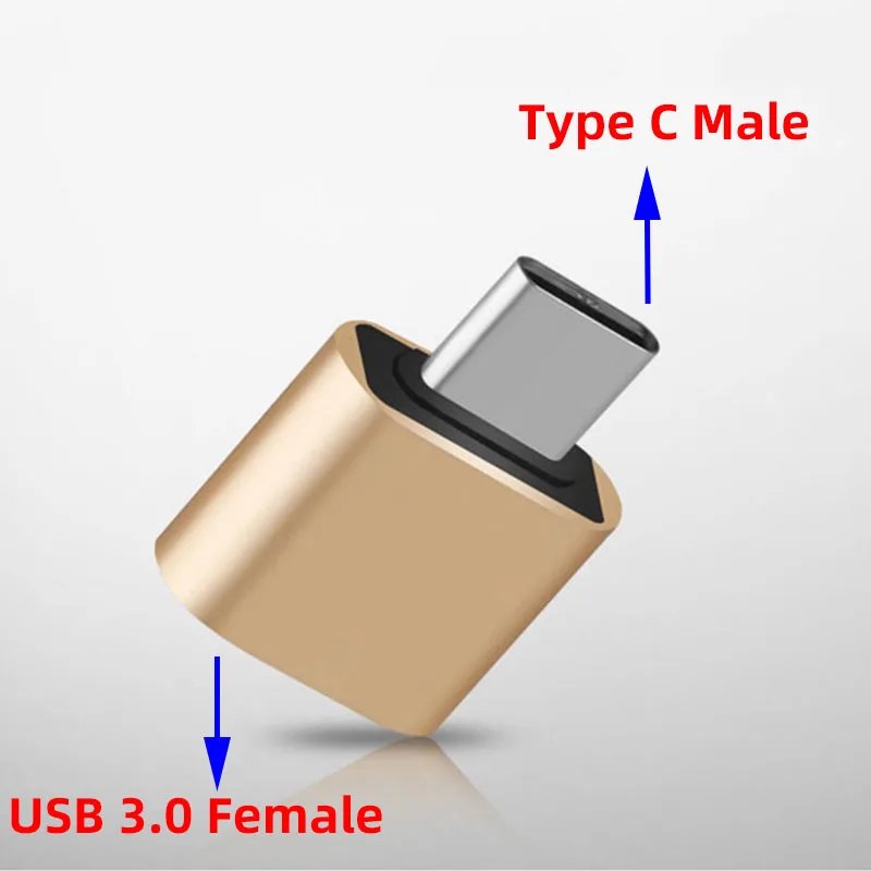 OTG адаптер USB Type C для Huawei P20 P30 Pro Xiaomi Mi 9 U разъем диска Samsung Oneplus 7 7T|Переходники и