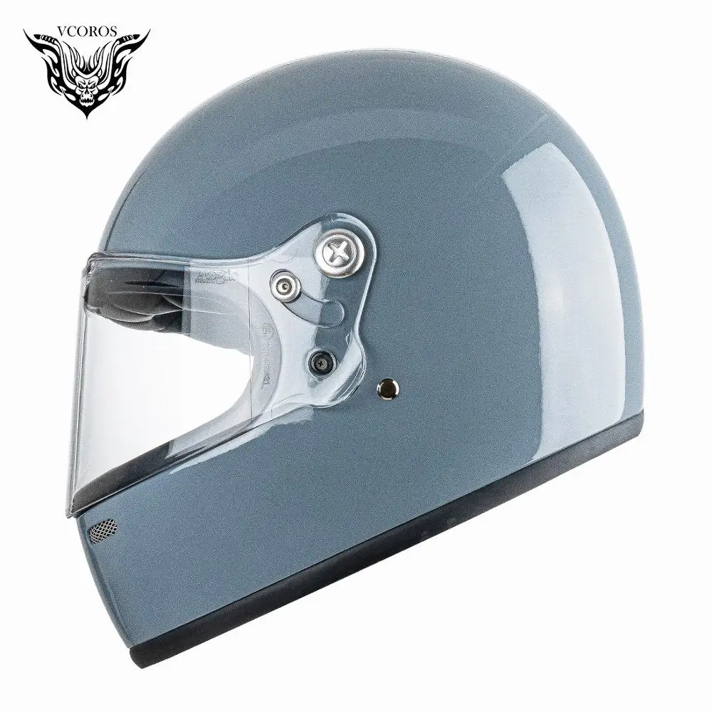 VCOROS A600 Полнолицевой мото rcycle шлем chopper moto rbike гоночные шлемы винтажный Ретро casco