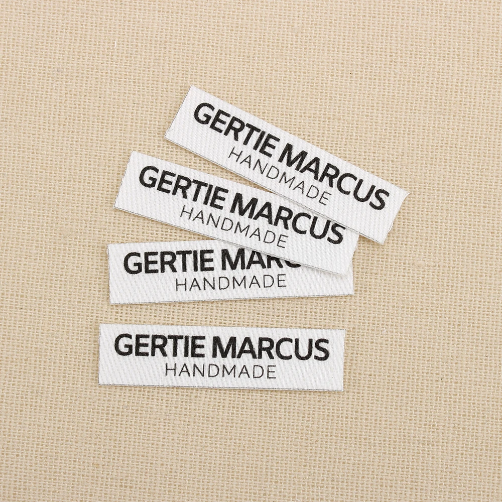 160 шт. Гладильные этикетки логотип или текст Индивидуальный бренд для одежды