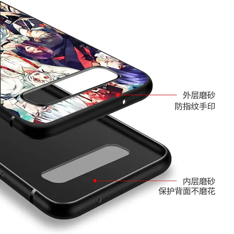 

Anime Tokyo Ghoul Japan for Samsung Galaxy Note 20 S20 FE Lite Ultra 10 9 8 Pro S10E S10 5G S9 S8 S7 S6 Plus Black Phone Case