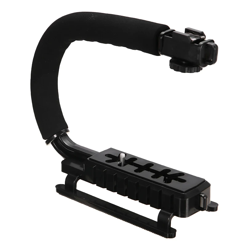 

1pc For Gopro Camera U-type Stabilizer Hand Grip For DSLR Camcorder Bracket Handheld Gimbal Stabilizer Photo Video U-Grip Holder