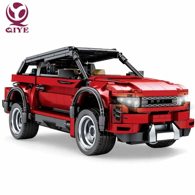 QIYE 2020 Land New Rover Lepinblocks 813 шт Technic внедорожники Lepining 42110 peed идеи для гоночных