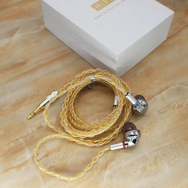 Фото Гибридные наушники-вкладыши s°c DT6 PRO 2BA + DD Piezo Driver Hi-Fi спортивные съемный кабель V90 T2 Гибридные наушники-вкладыши s°c DT6 PRO 2BA + DD Piezo Driver Hi-Fi спортивные съемный кабель V90 T2