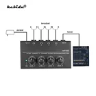 Новинка 2022 года, ультракомпактный усилитель звука HA400, 4-канальный мини-стереоусилитель для наушников с адаптером питания и вилкой европейского стандарта