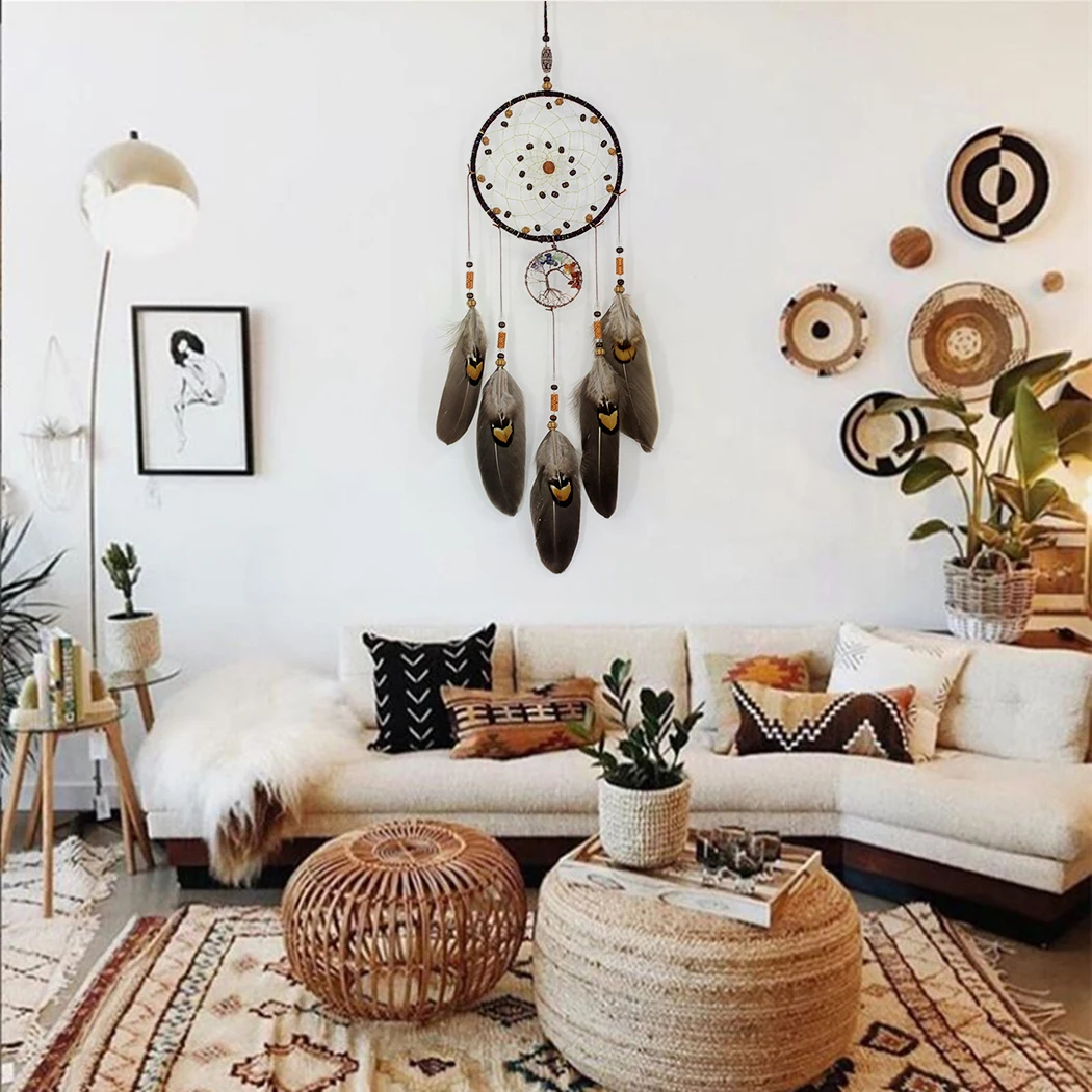 

Cars Feather pendant Handmade Antique Pendant Wall-mounted Home Garden