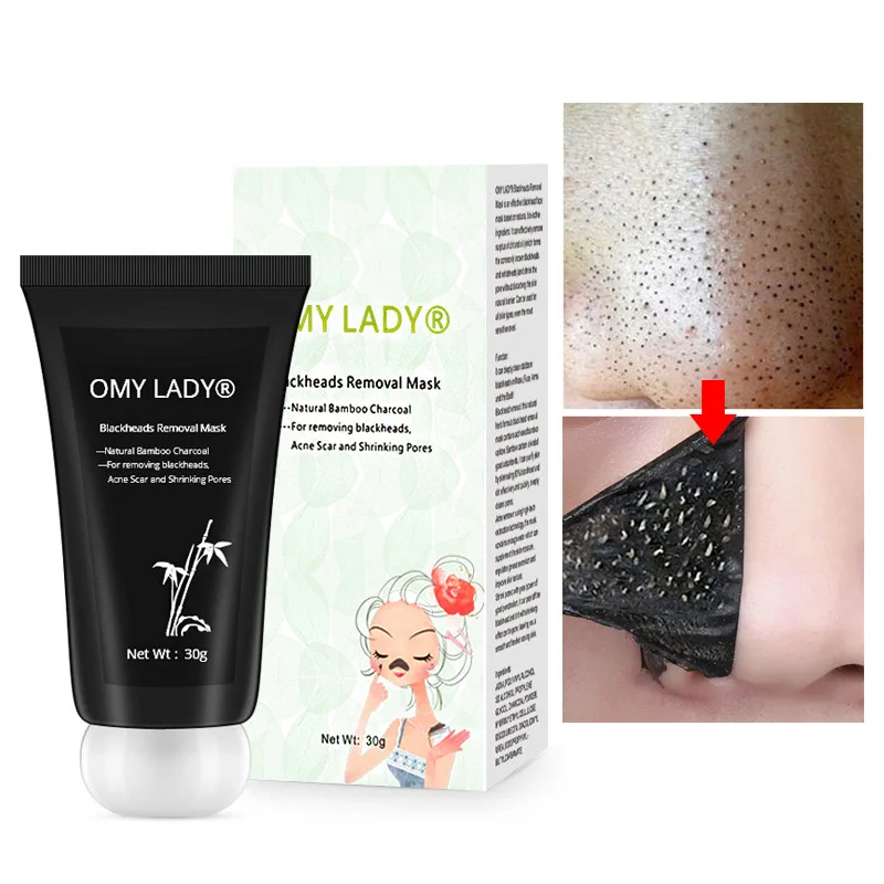 Новый стиль маска для удаления угрей носа полоска пор черная пилинг лечение акне