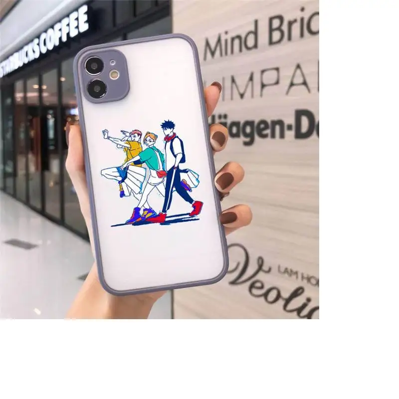 

Jujutsu Kaisen Phone Cases Matte transparent For Gray iPhone 12 Mini 11 Pro XR XS Max 7 8 Plus X Back Cover